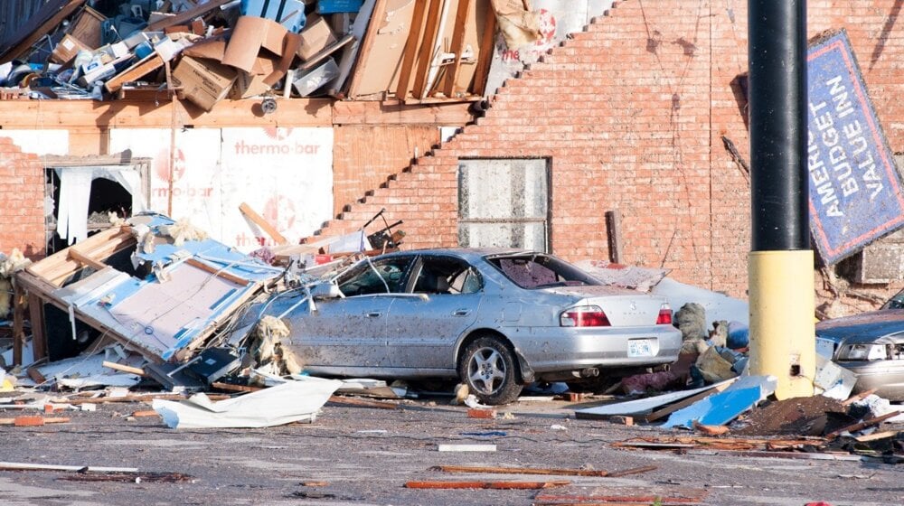 (VIDEO) Tornado "širok milju" pogodio Oklahomu, drugi za mesec dana 1