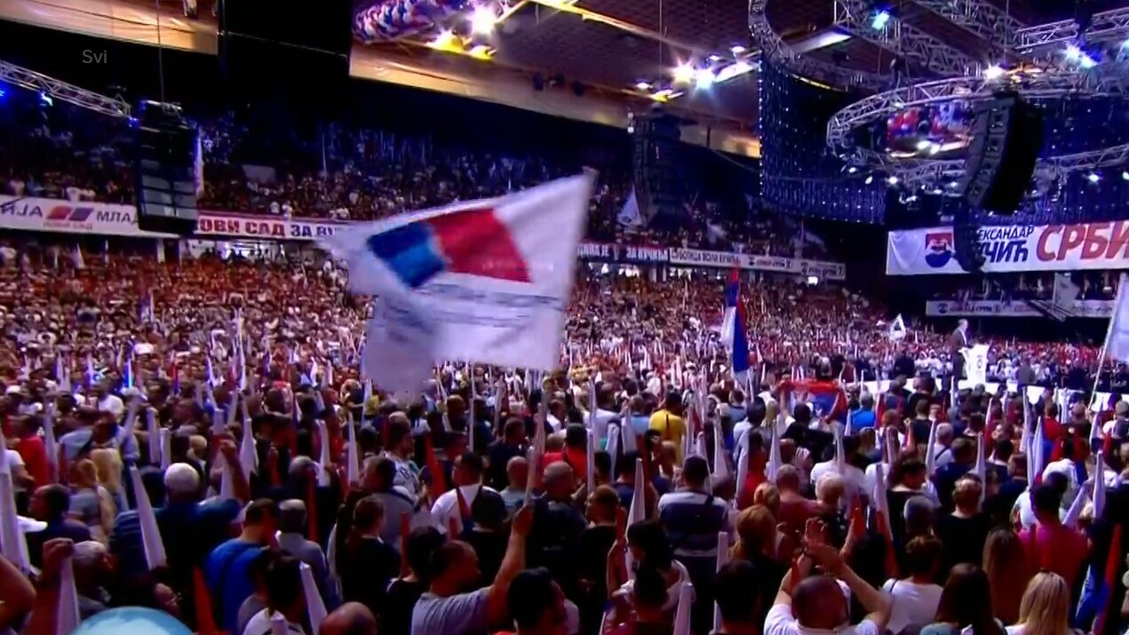 Vučić poručuje iz Novog Sada: Biće borba neprestana, svake godine neko novi misli kako je vreme da izbace Real, tako i ovi naši 2 Vučić poručuje iz Novog Sada: Biće borba neprestana, svake godine neko novi misli kako je vreme da izbace Real, tako i ovi naši 2