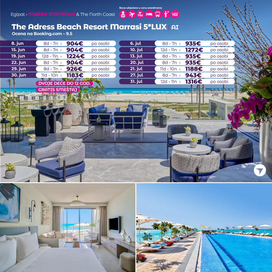 Ovo nije letovalište nego Raj na Zemlji! „Marsa Matrouh“ 6