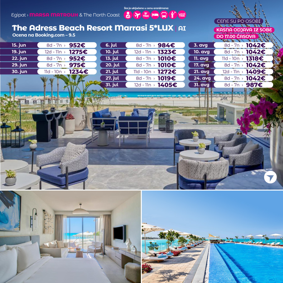 Ovog leta pravac Marsa Matrouh! Sredozemno more u Egiptu na kakvo niste navikli! 6