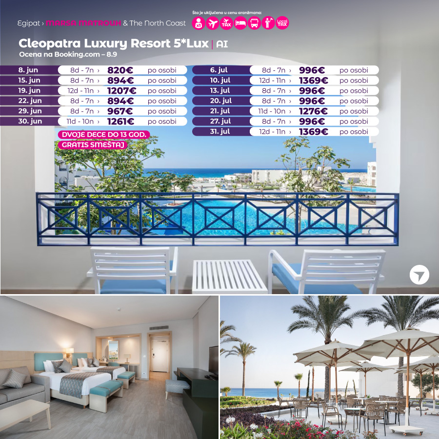 Ovo nije letovalište nego Raj na Zemlji! „Marsa Matrouh“ 4