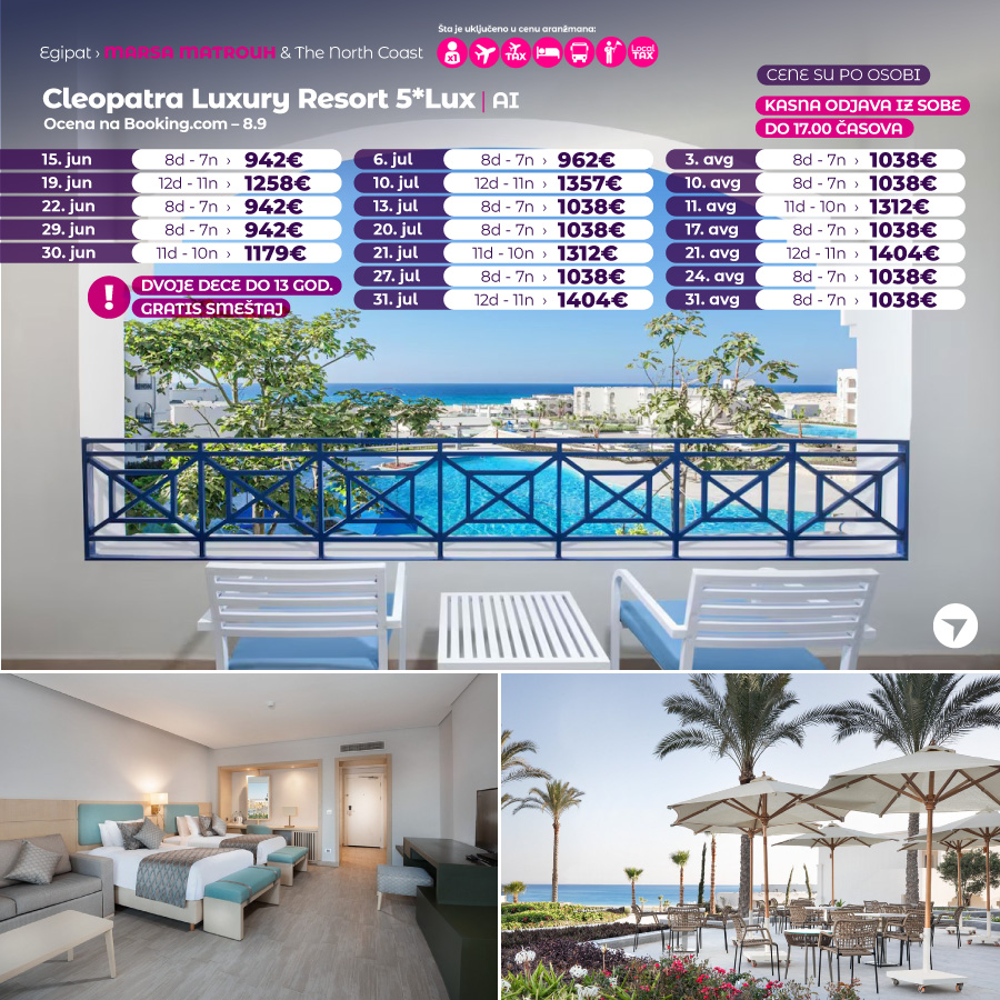 Ovog leta pravac Marsa Matrouh! Sredozemno more u Egiptu na kakvo niste navikli! 12