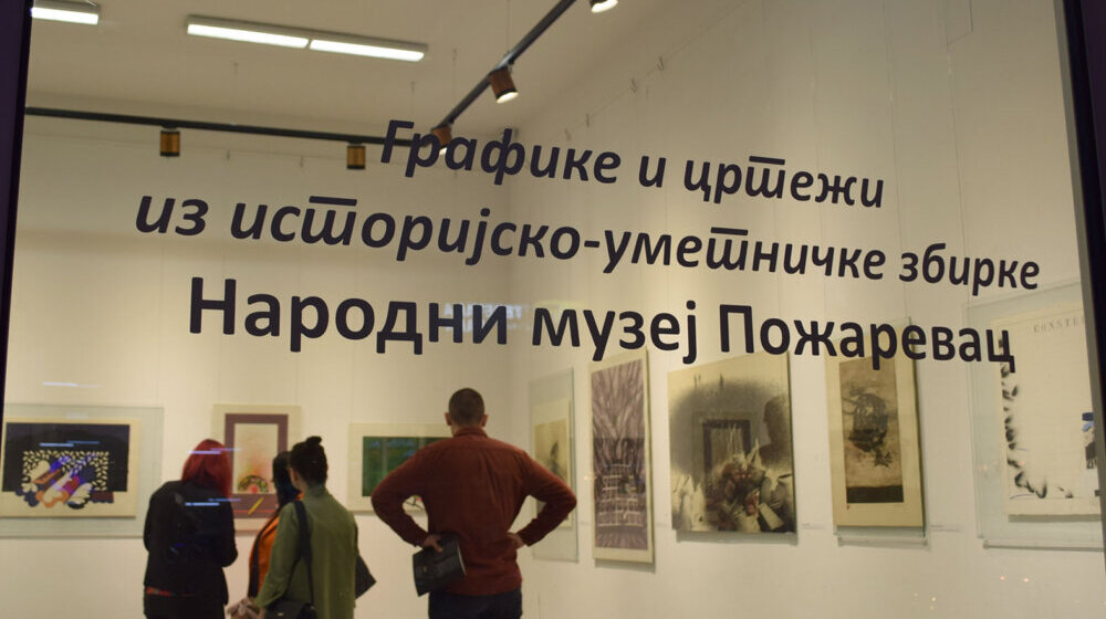 Grafike i crteži iz istorijsko-umetničke zbirke Narodnog muzeja Požarevac u kragujevačkoj Galeriji „Mostovi Balkana” 1