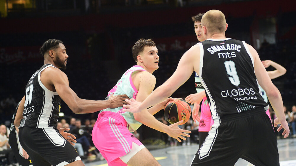 Košarkaši Partizana pobedili Megu u prvoj utakmici polufinala plej-ofa, Trifunović vodio crno-bele do vođstva u seriji 9