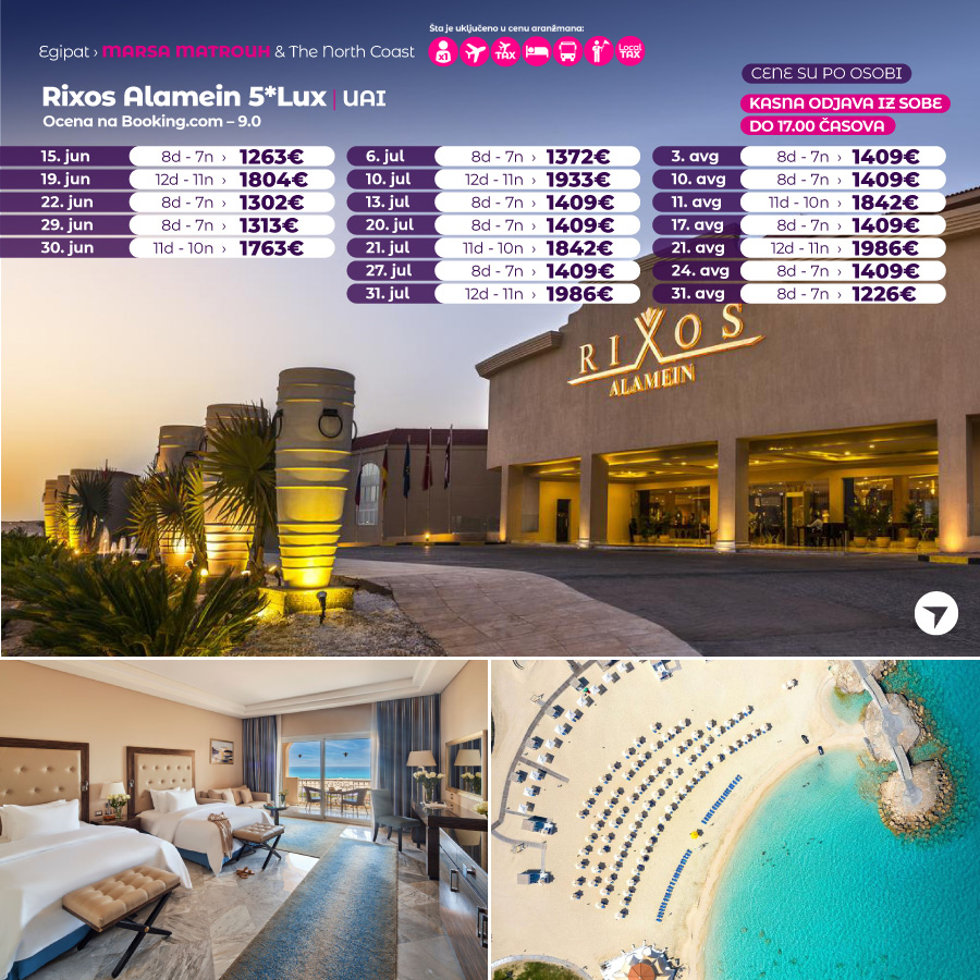 Ovog leta pravac Marsa Matrouh! Sredozemno more u Egiptu na kakvo niste navikli! 10