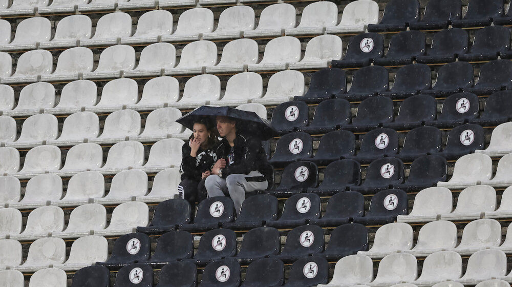 Na mečevima fudbalske Superlige Srbije manje od 3.000 gledalaca u proseku: “Rajko Mitić” najposećeniji, stadion Partizana nikad prazniji 1