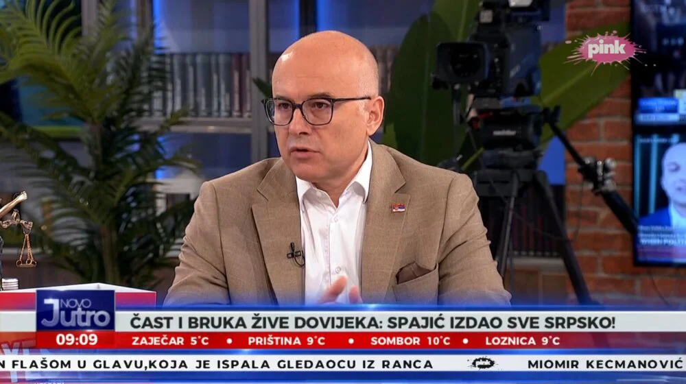 Šta je Miloš Vučević rekao povodom najave Milojka Spajića da će Crna Gora glasati za Rezoluciju o Srebrenici? 1