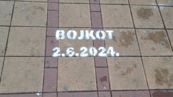 Opozicija: SNS piše grafite koji pozivaju na bojkot izbora u Novom Sadu 1