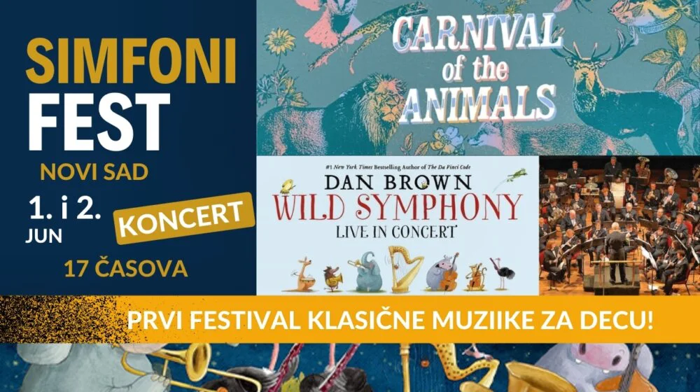 Prvi festival klasične muzike za decu u Novom Sadu: Ostvarenje "Karneval životinja" izvešće Zrenjaninska filharmonija 1