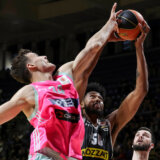 Košarkaši Partizana pobedili Megu u majstorici, crno-beli obezbedili plasman u finale u prvoj četvrtini 2