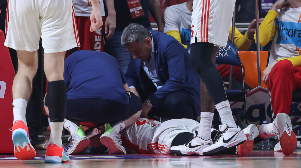 Nikola Topić završio sezonu zbog povrede kolena, plejmejker Crvene zvezde verovatno mora na operaciju 1