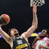 Košarkaši Partizana pobedili Megu u prvoj utakmici polufinala plej-ofa, Trifunović vodio crno-bele do vođstva u seriji 7