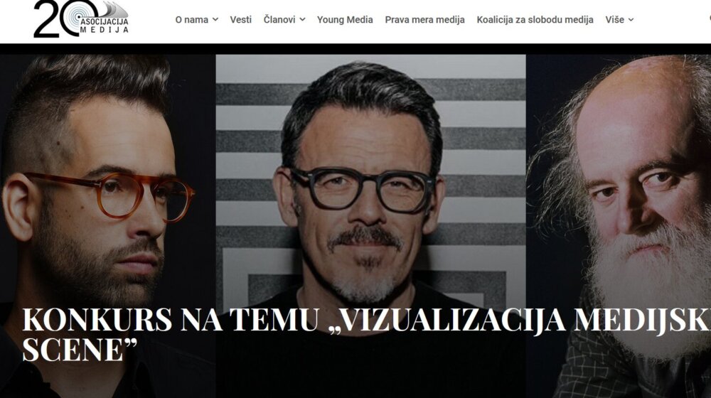 Asocijacija medija objavila konkurs na temu „Vizualizacija medijske scene” 1