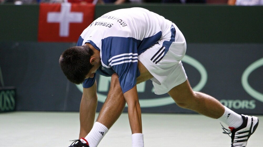 Đoković u Ženevi 18 godina posle susreta s Federerom u Dejvis kupu: Prvi protivnik na šljaci Nemac Hanfman 1