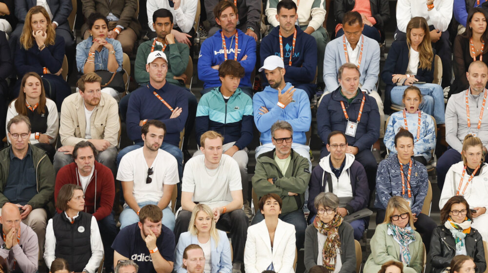 I Đoković došao da gleda Nadala (VIDEO) 1