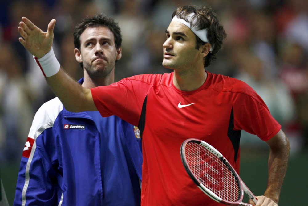 Đoković u Ženevi 18 godina posle susreta s Federerom u Dejvis kupu: Prvi protivnik na šljaci Nemac Hanfman 4