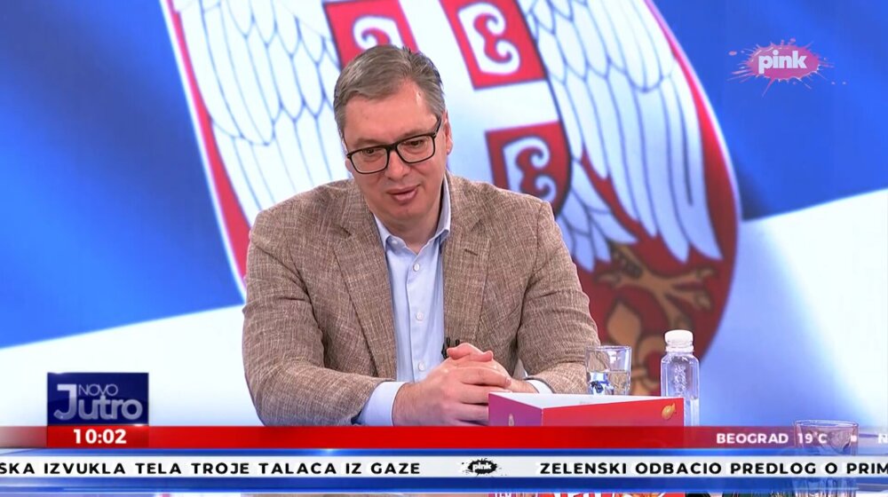 Vučić na TV Pink o rezoluciji o Srebrenici: Ono što je sigurno je da ćemo da se borimo, znamo kolika je sila koja nam preti 7