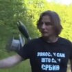 (VIDEO) "Nadležni odmah da ga uhapse": Željko Mitrović ispaljivao mine sa lukom 18