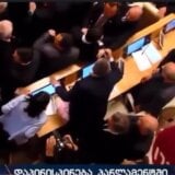 (VIDEO) Tuča u gruzijskom parlamentu zbog zakona o stranim agentima 3