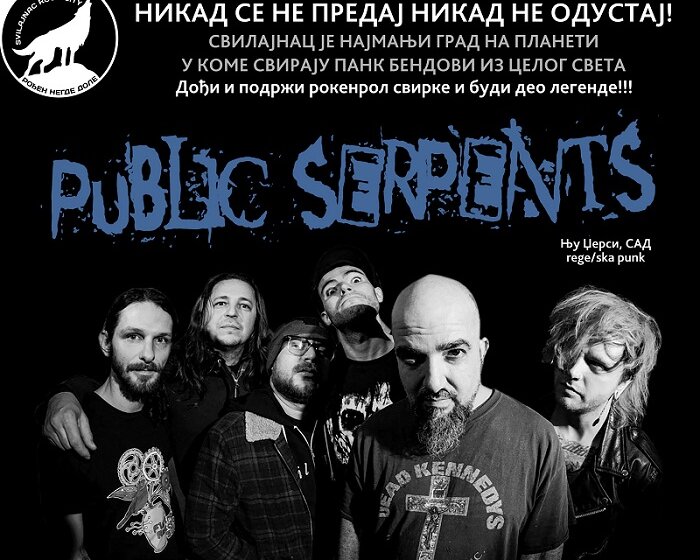 Američki bend Public Serpents u petak nastupa u Svilajncu 16
