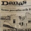 Kako je izgledao prvi broj lista Danas 9. juna 1997. godine? 13