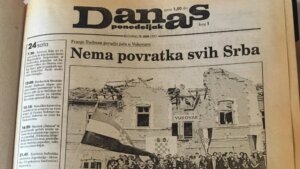 Kako je izgledao prvi broj lista Danas 9. juna 1997. godine? 4