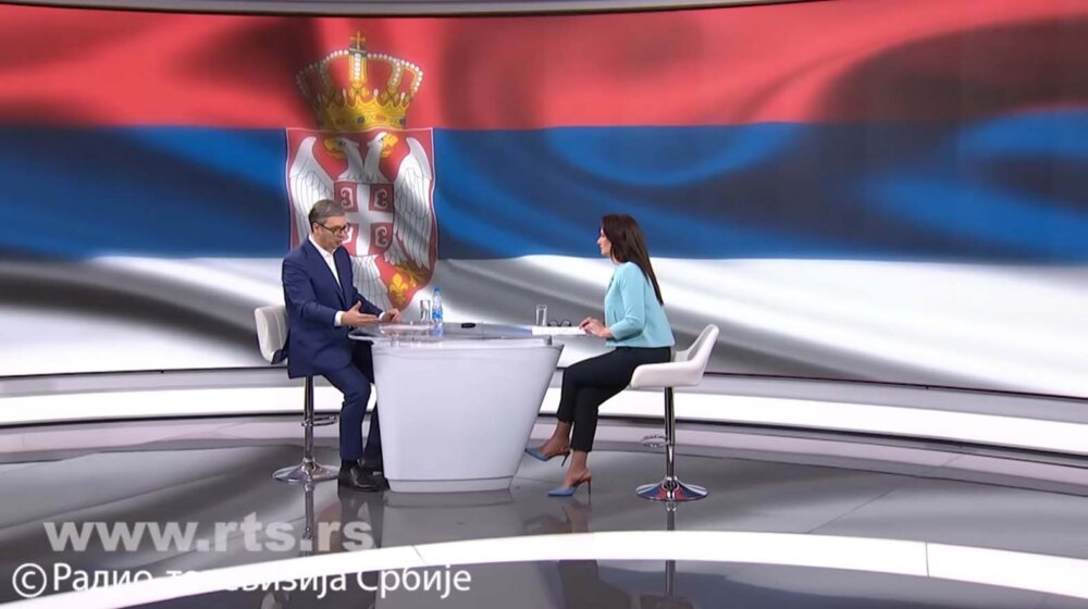 "Otišao korak dalje u ponižavanju 'javnog servisa građana'": Sagovornici Danasa o Vučićevom gostovanju u Dnevniku RTS-a 1