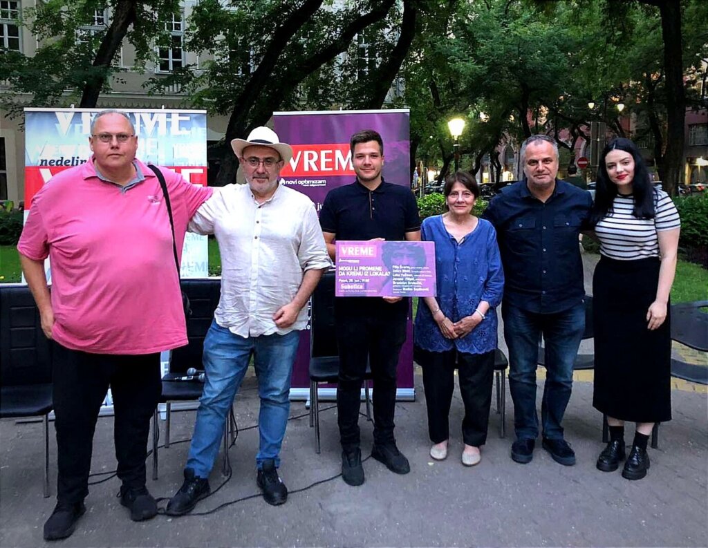 Tribina nedeljnika Vreme u Subotici: Mogu li promene da krenu sa lokala? 2 Tribina nedeljnika Vreme u Subotici: Mogu li promene da krenu sa lokala? 2