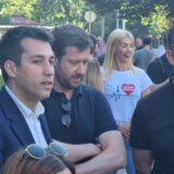 Protest ispred Opštine Novi Beograd zbog "prekrajanja izborne volje" na izborima 2. juna 7