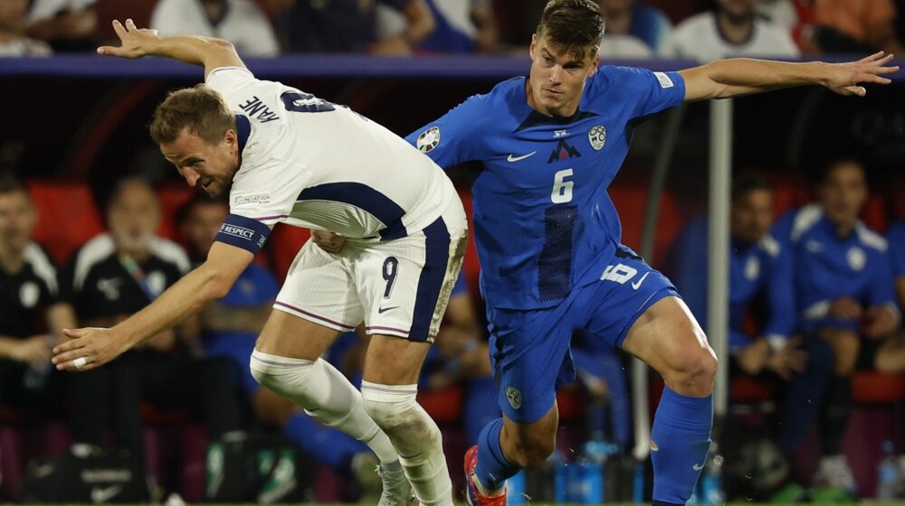 Evropsko prvenstvo: Remi bez golova Engleske i Slovenije 1