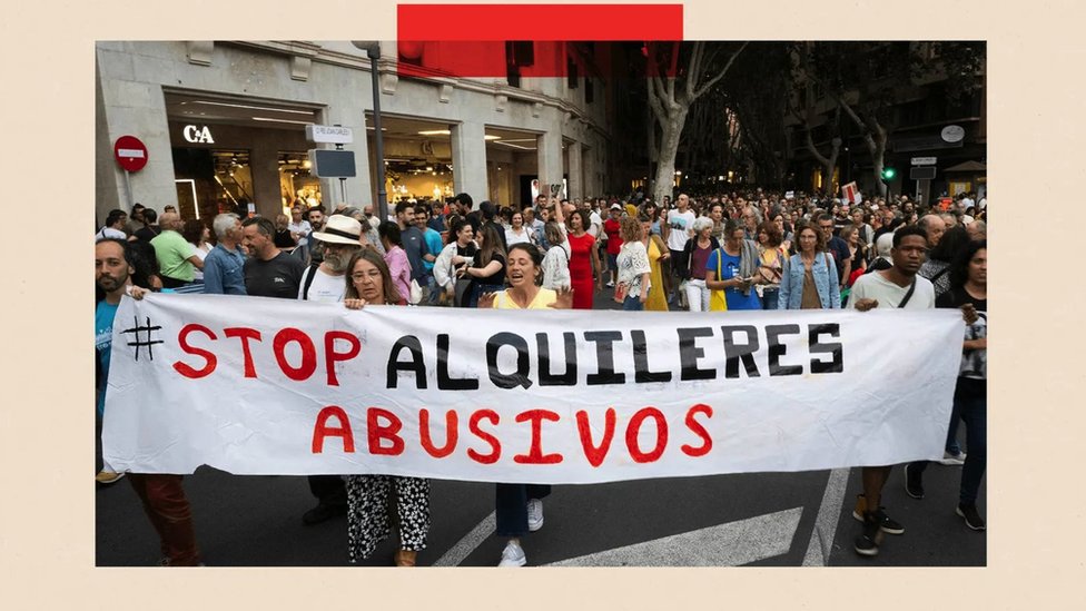 Međunarodni turizam cveta, ali ovim ljudima se to ne sviđa 4 demonstranti majorka