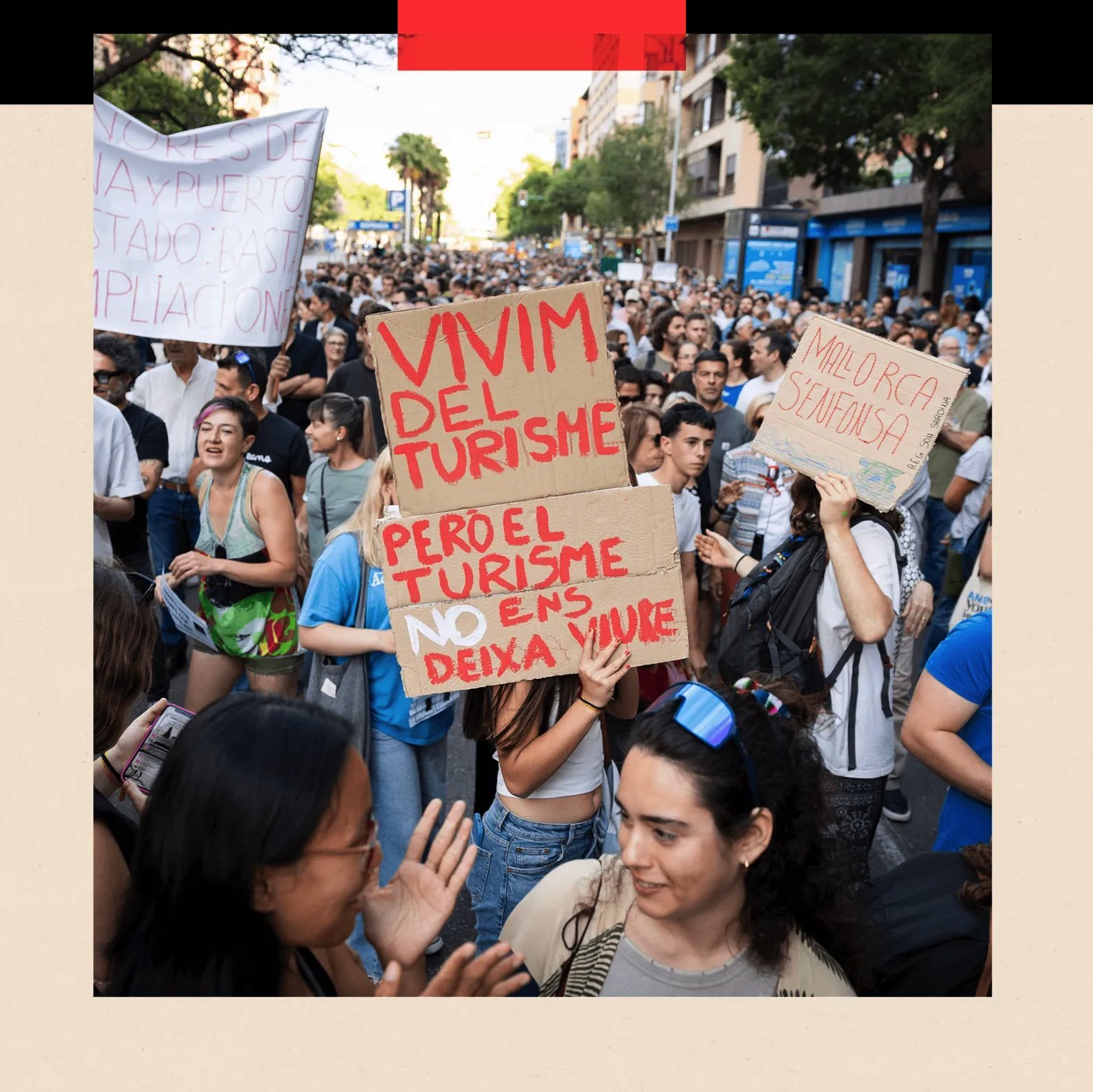 Međunarodni turizam cveta, ali ovim ljudima se to ne sviđa 5 demonstracije majorka