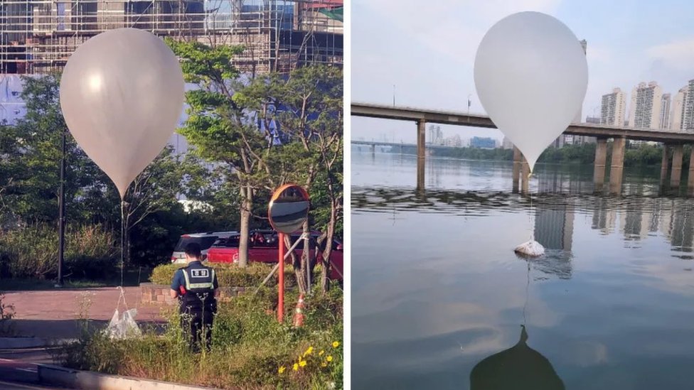 Južna i Severna Koreja: Nastavljen 'prljavi', ali i bučni komšijski sukob 3 severna i južna koreja, baloni sa smećem