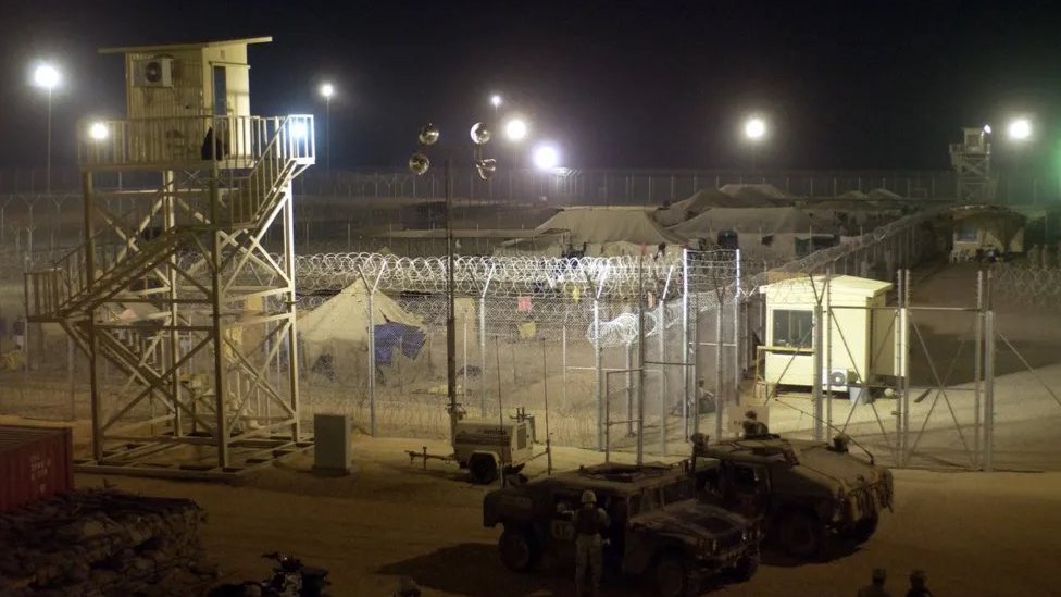 Udovica lidera Islamske države otkriva detalje o zajedničkom životu 4 Američki kamp Buka 500 kilometara jugoistočno od Bagdada, u oktobru 2004.