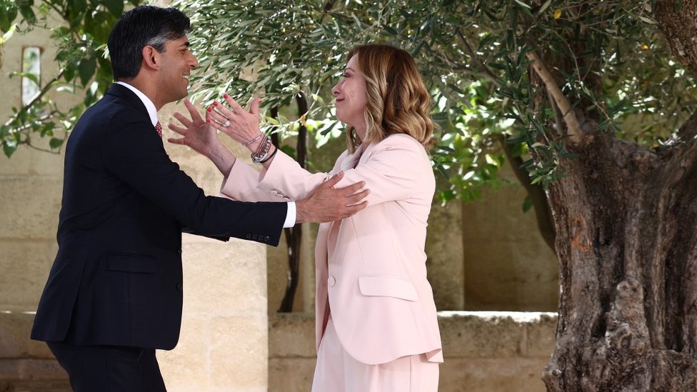 G7: Ukrajini 50 milijardi dolara od zamrznute imovine Rusije, Moskva poručuje: „Odgovor će boleti" 7 riši sunak i meloni