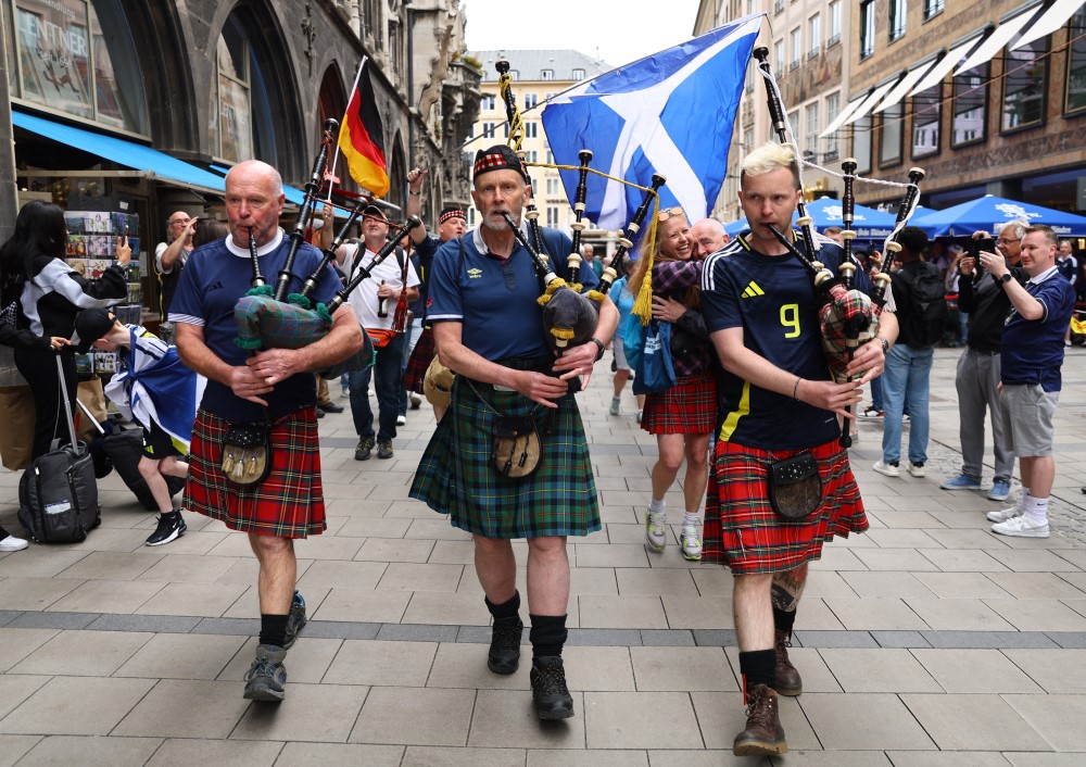 Euro 2024: Nemačka deklasirala Škotsku, „Uz Srbiju protiv Engleske", kažu Škoti za BBC 9 škoti, gajde, euro 2024, evropsko prvenstvo u fudbalu