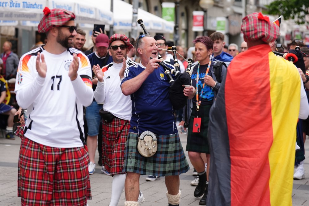 Euro 2024: Nemačka deklasirala Škotsku, „Uz Srbiju protiv Engleske", kažu Škoti za BBC 12 škoti, gajde, euro 2024, evropsko prvenstvo u fudbalu