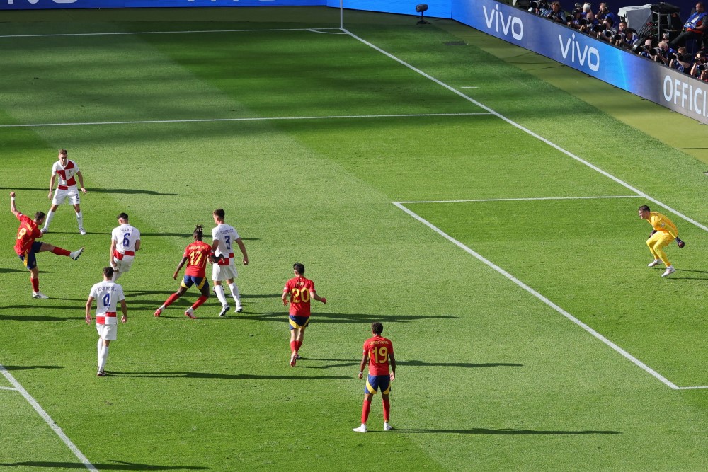 Evropsko prvenstvo u fudbalu 2024: Španci nokautirali Hrvate, granit(na) Švajcarska 4 španija, hrvatska, fabijan ruiz