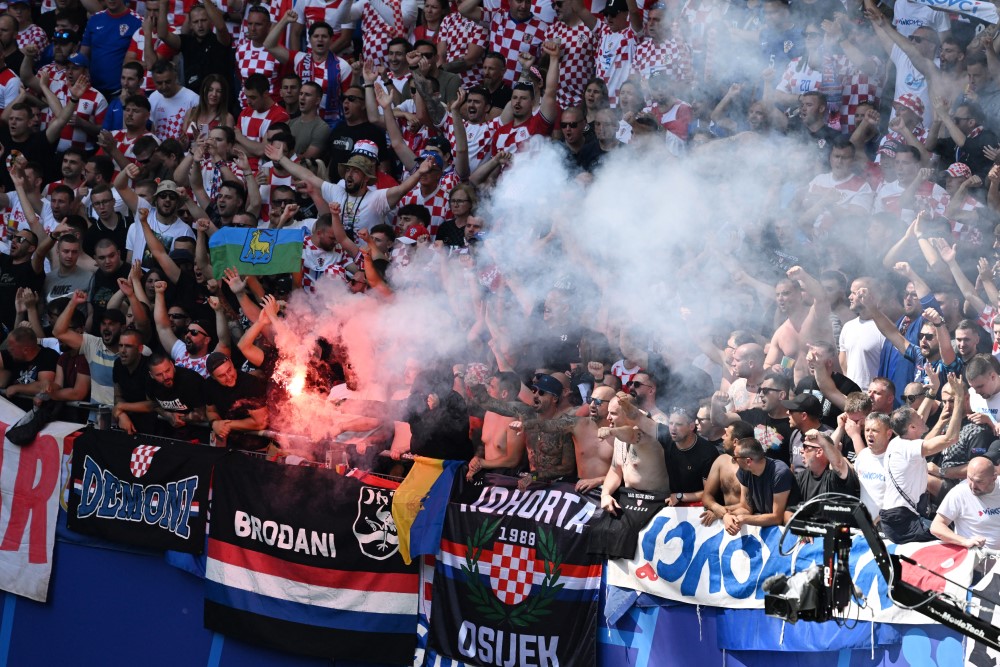 Euro 2024: Senzacija - Albanija osvojila bod protiv Hrvatske u 95. minutu 4 hrvatska, hrvatski navijači