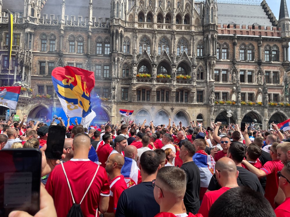 Euro 2024: Luka Jović iščupao izjednačenje protiv Slovenije; Danska otežala 'orlovima' 22 srpski navijači