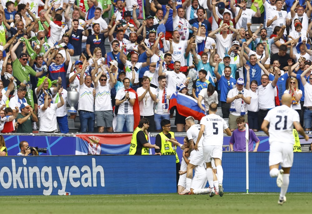 Euro 2024: Luka Jović iščupao izjednačenje protiv Slovenije; Danska otežala 'orlovima' 7 Slovenija