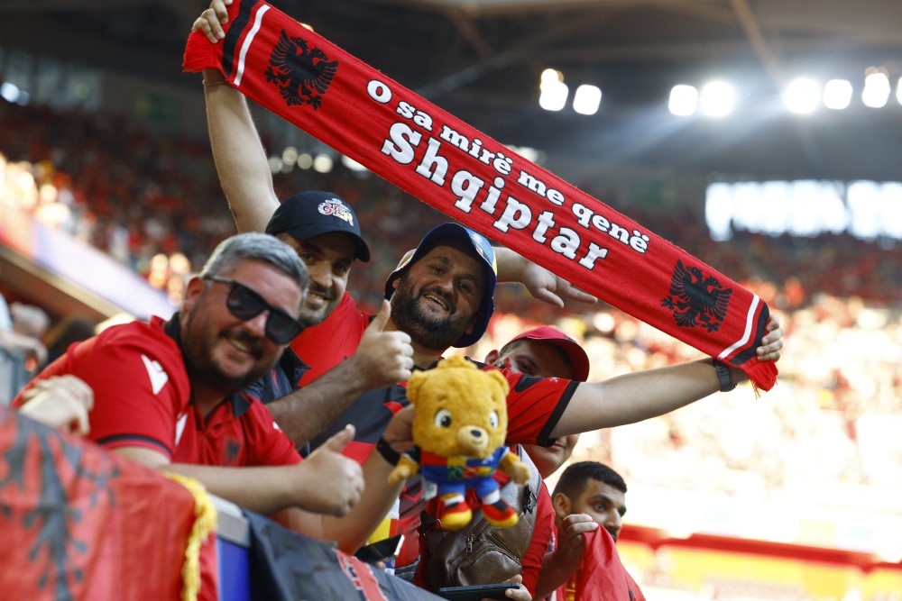 albanija, albanski navijači