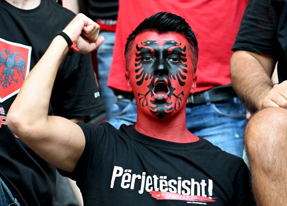 albanija, albanski navijači