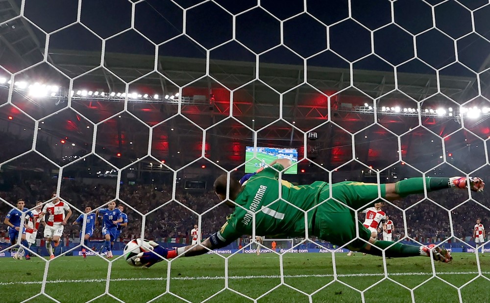 Euro 2024: Hrvate sekunde delile od drugog mesta, Albanci idu kući 6 donaruma, modrić promašuje penal, donaruma brani penal modriću