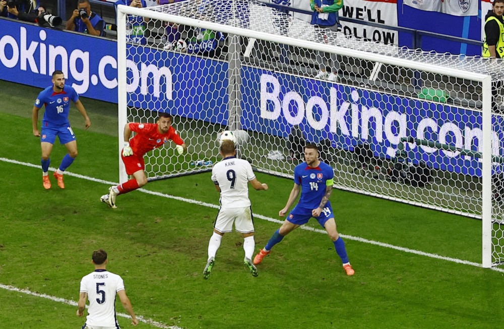 Euro 2024: Slovake delilo 60 sekundi od senzacije, Belingem i Kejn spasili Engleze 10 engleska, hari kejn