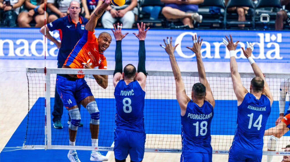 Odbojkaši Srbije pobedili Holandiju u Ligi nacija 1