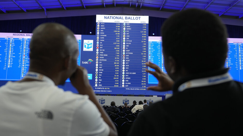 Afrički nacionalni kongres izgubio većinu na izborima prvi put nakon 30 godina u Južnoj Africi 10