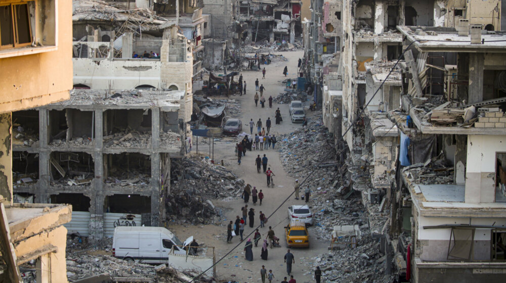 Desetine hiljada Palestinaca beže od borbi u glavnom gradu Gaze 1