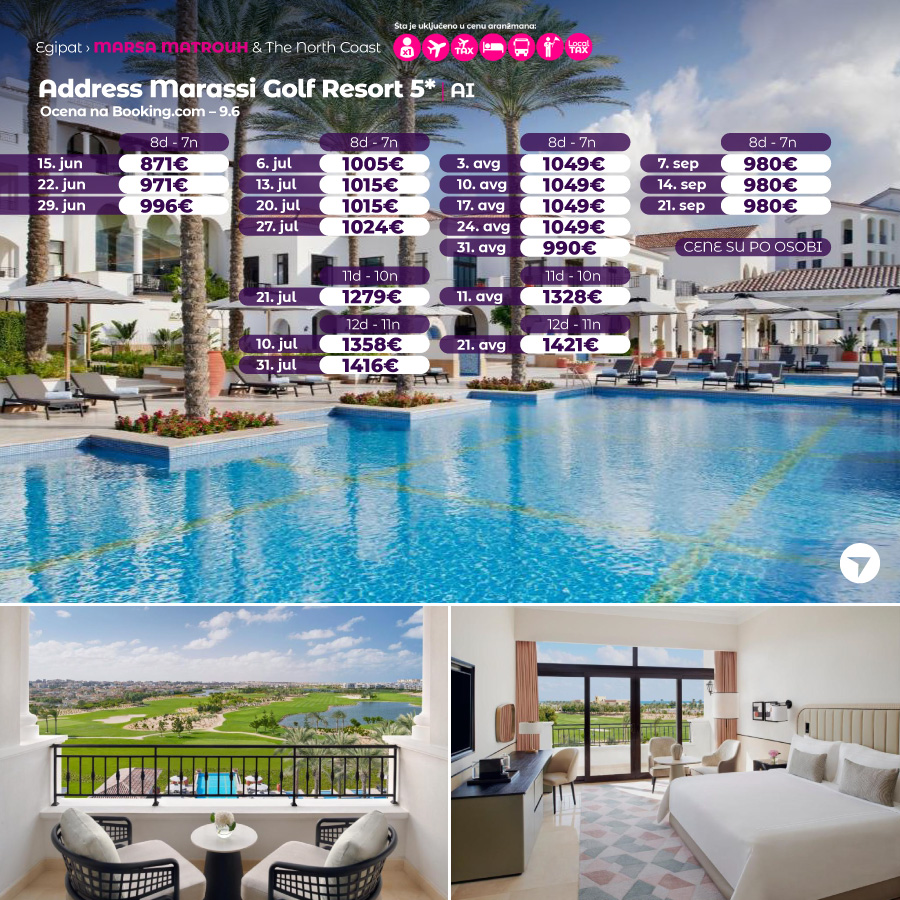 Otkrijte RAJ na plažama Marsa Matruh: Egipatska oaza na obali Sredozemnog mora! 8 dana već od 560€ All Inclusive 13