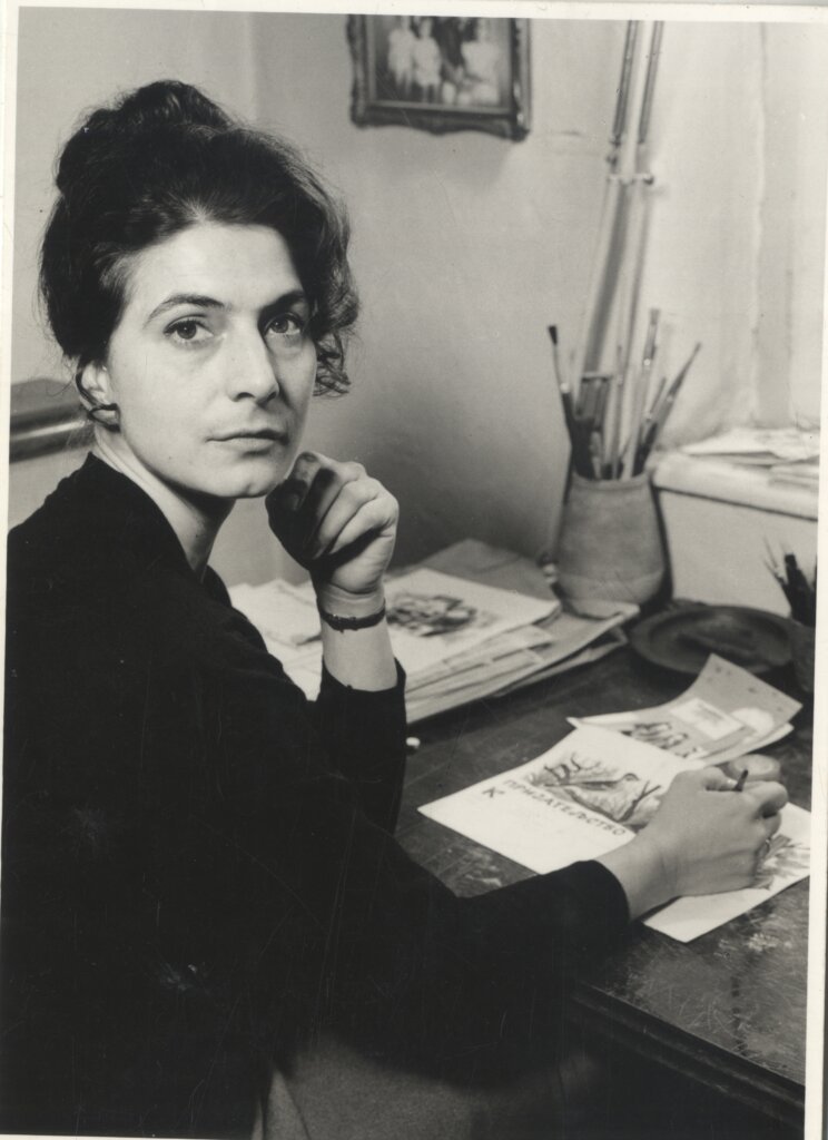 Između stvarnosti i mašte: Izložba ilustracija za decu Bosiljke Bose Kićevac u holu Narodne biblioteke Srbije 3